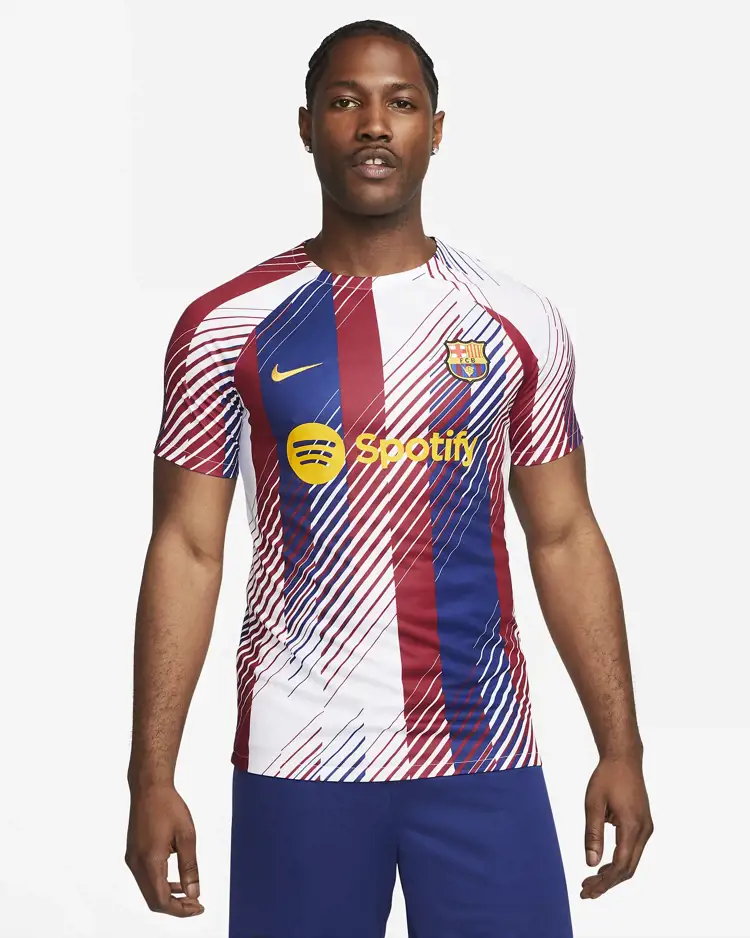 Dit zijn de FC Barcelona trainingsshirts 20232024