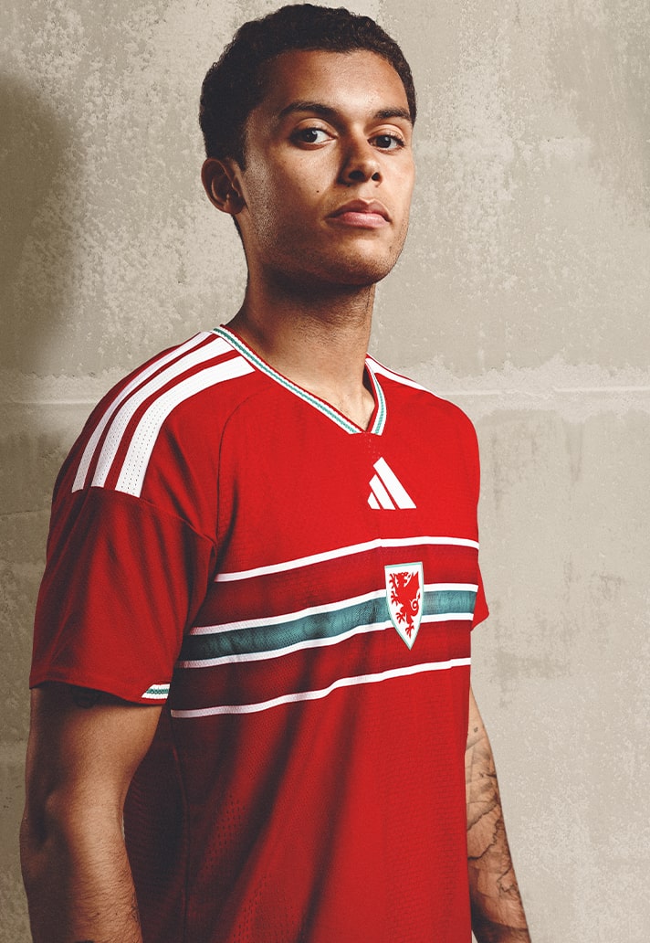 Wales thuisshirt 2026-2027 in geest Cymru!