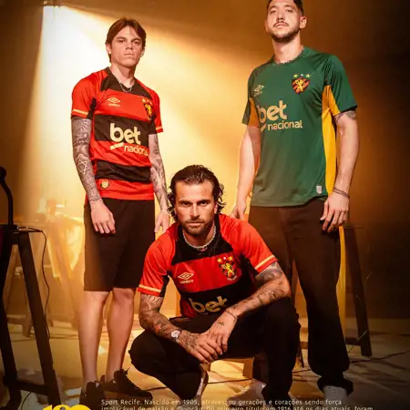 Dit zijn de Sport Club Do Recife voetbalshirts 2025