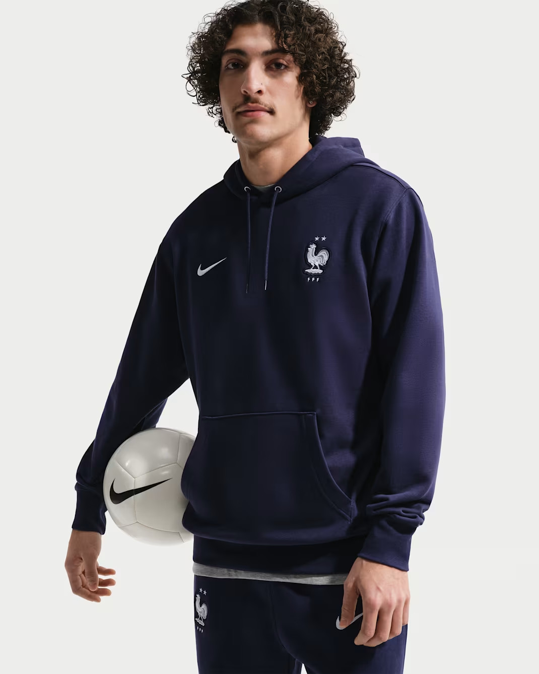 Frankrijk club hoodie 2026-2027 - Navy