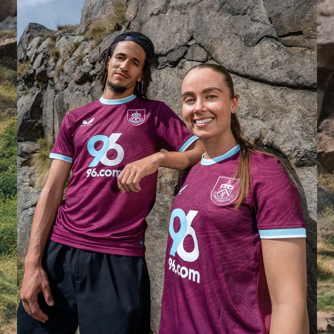 Burnley FC voetbalshirts 2025-2026 geïnspireerd door landschap
