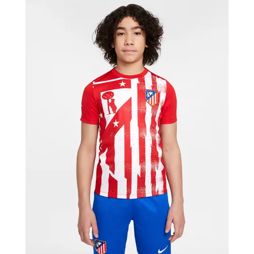 Atlético Madrid warming-up shirt kinderen 2025-2026 - Rood/Wit