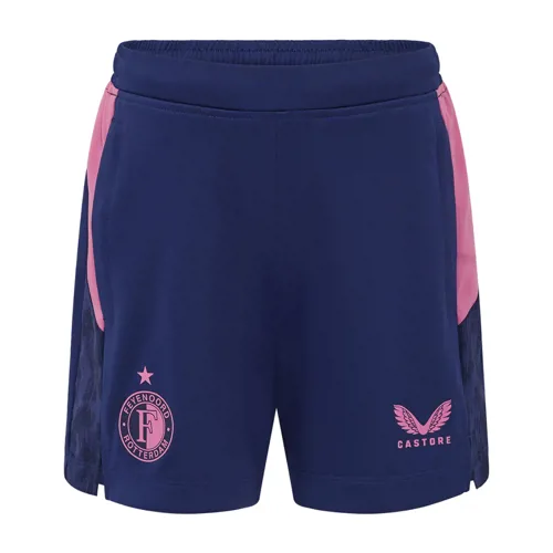 Feyenoord trainingsbroekje kinderen 2025-2026 - Navy/Roze