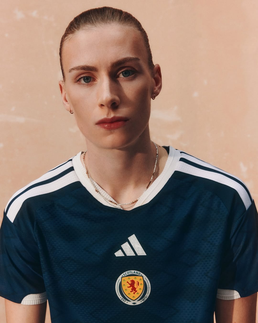 Schotland thuisshirt 2026-2027 in stijl Schotse vlag