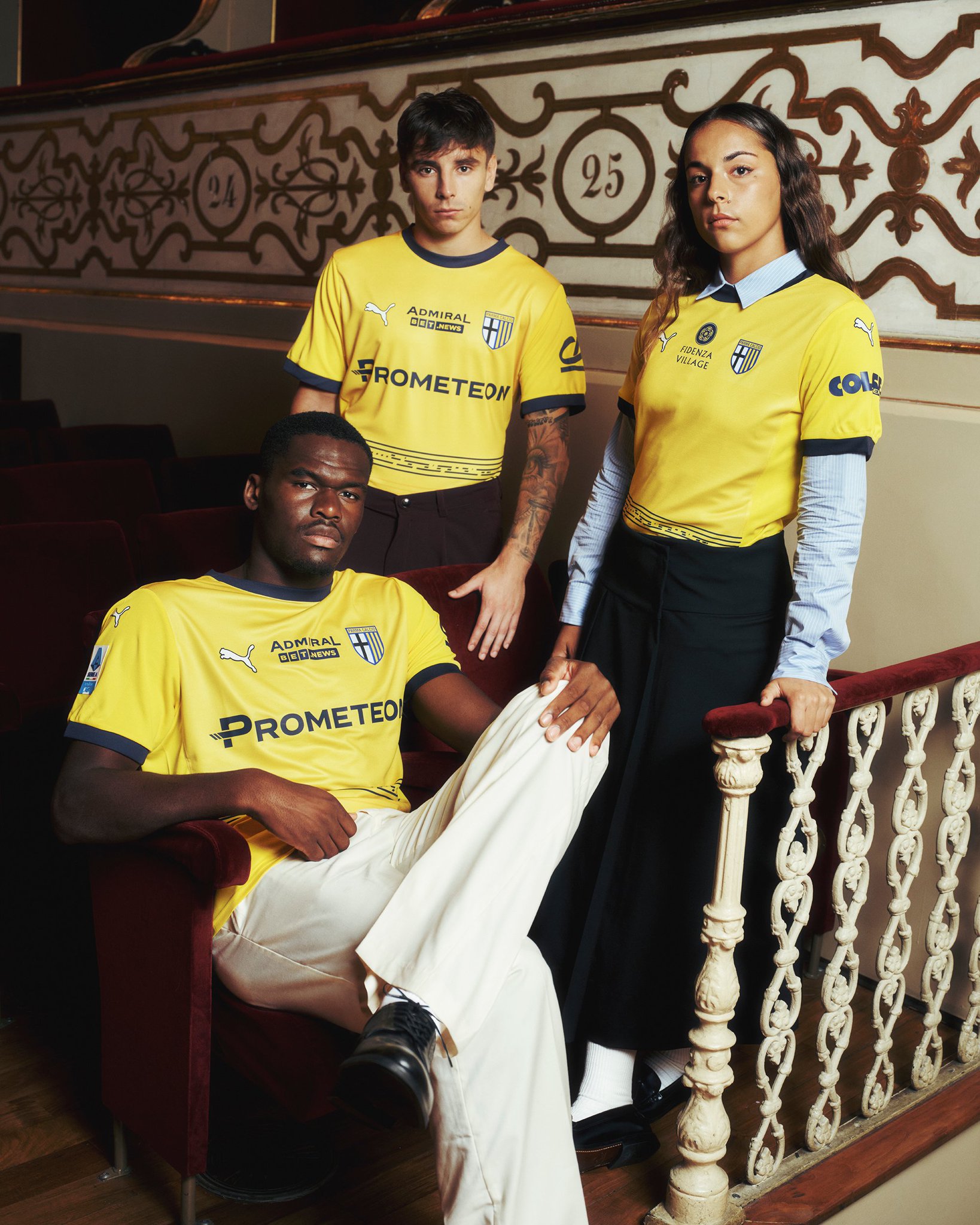Dit zijn de Parma Calcio 1913 voetbalshirts 2024-2025