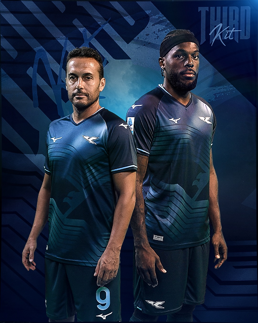 SS Lazio voetbalshirts 2025-2026 bevatten all-over print!