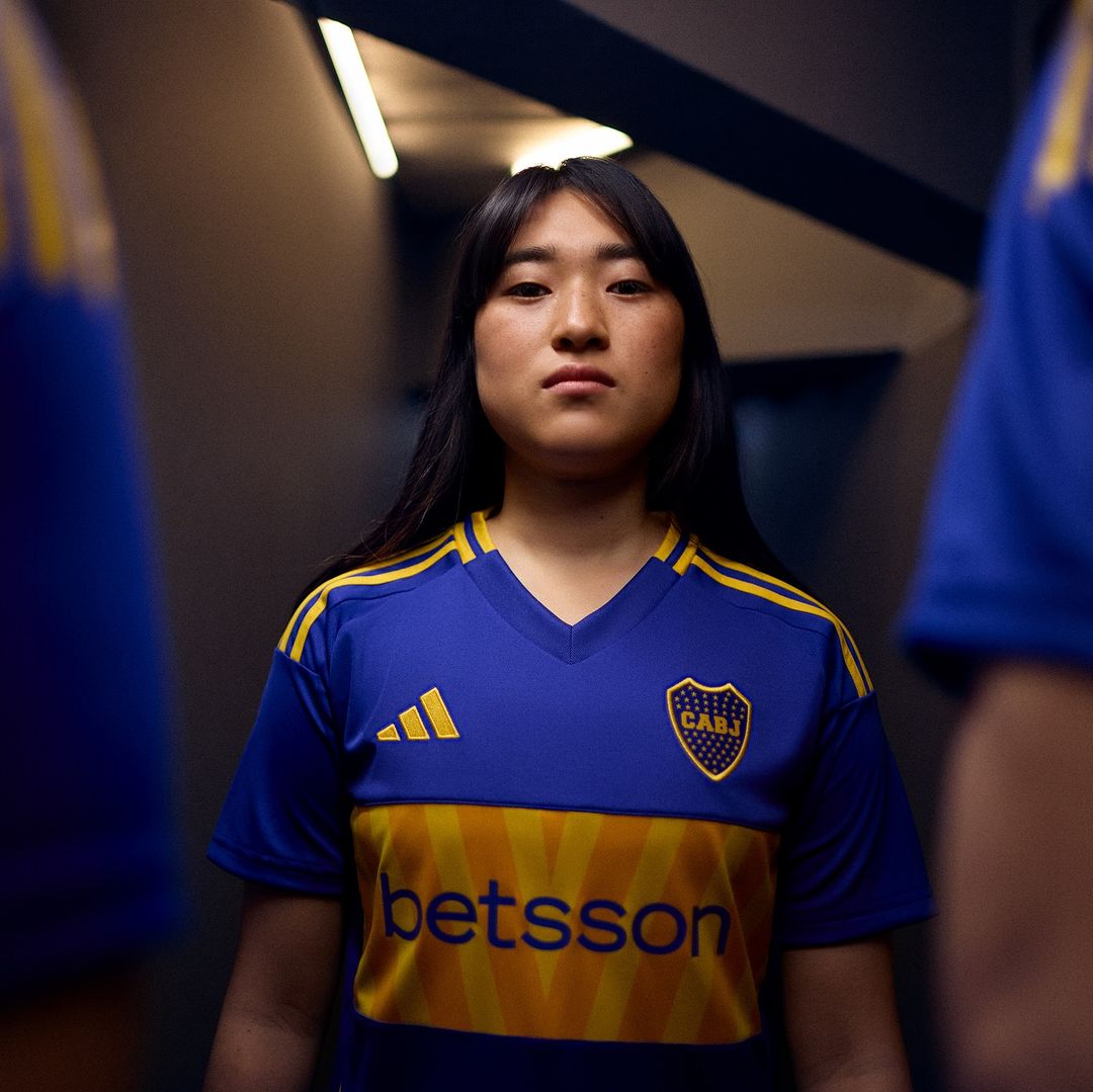 Boca Juniors thuisshirt 2024-2025 geïnspireerd door spoorweg rondom stadion