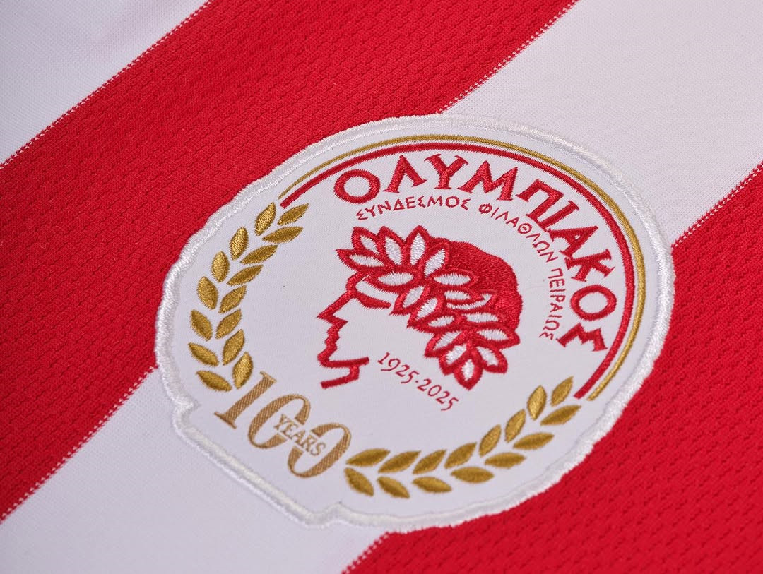 Olympiakos Voetbalshirt 100 Jarig Bestaan G