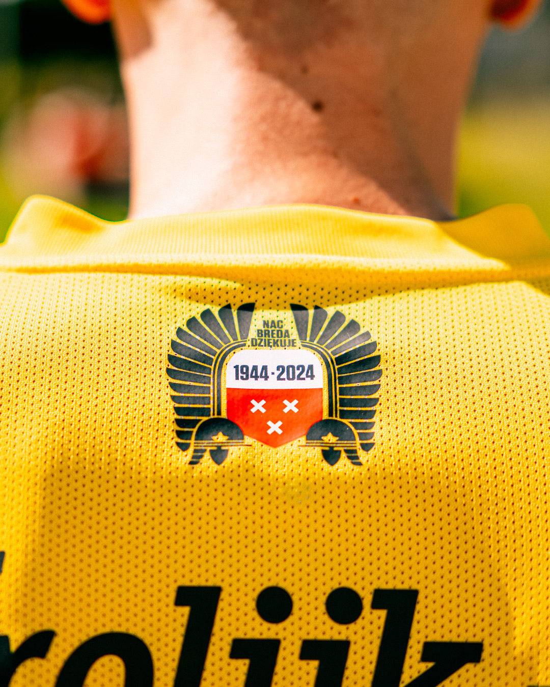 NAC Breda voetbalshirts 20242025 eerbetoon aan Poolse bevrijders