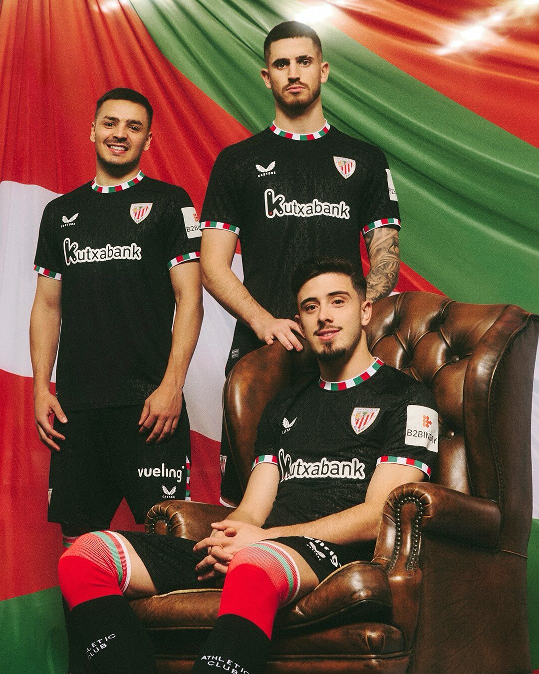 Club Athletic Bilbao 4e voetbalshirt 2024-2025 ademt Baskenland