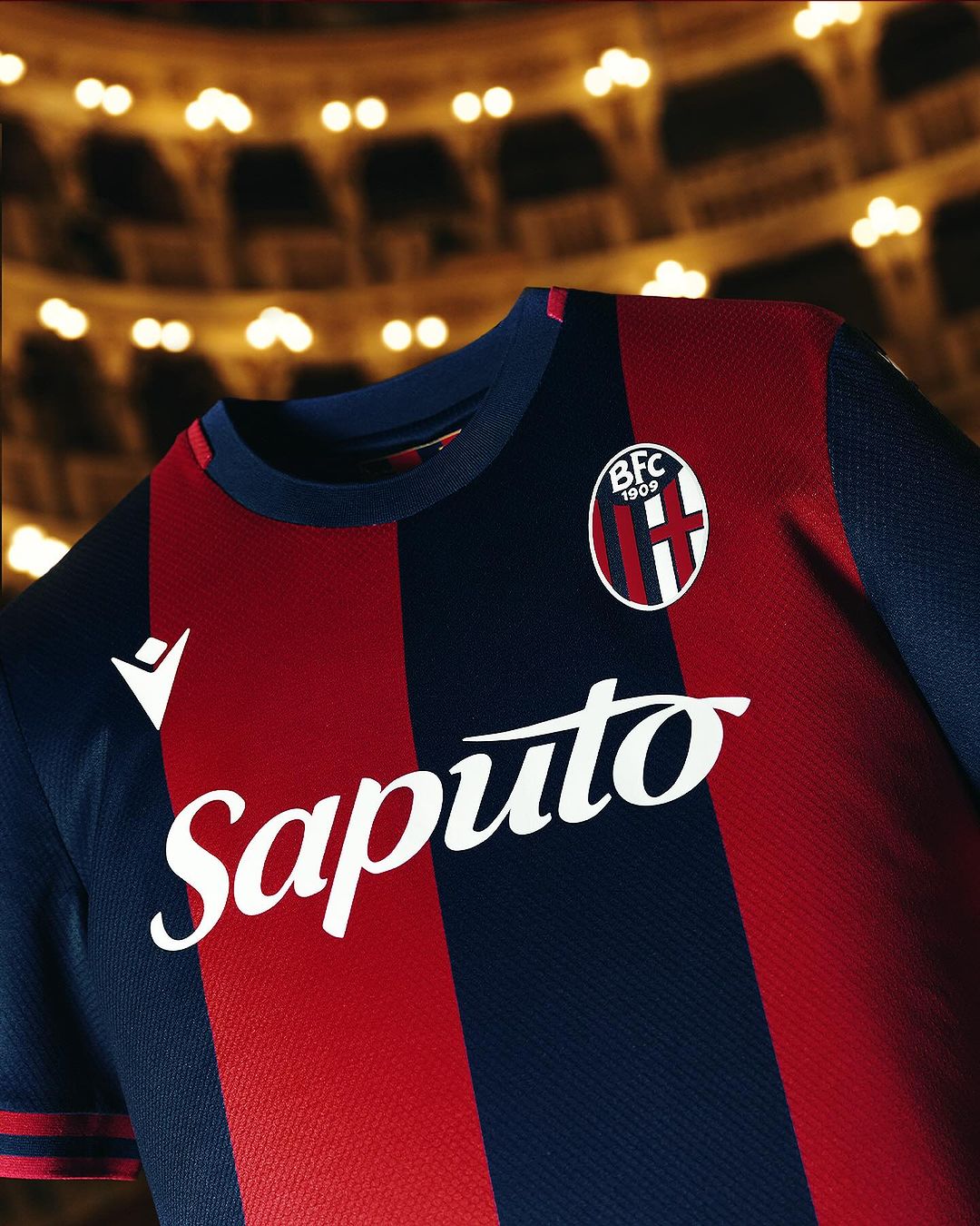 Bologna thuisshirt 2024-2025 geïnspireerd door eerste kampioenschap