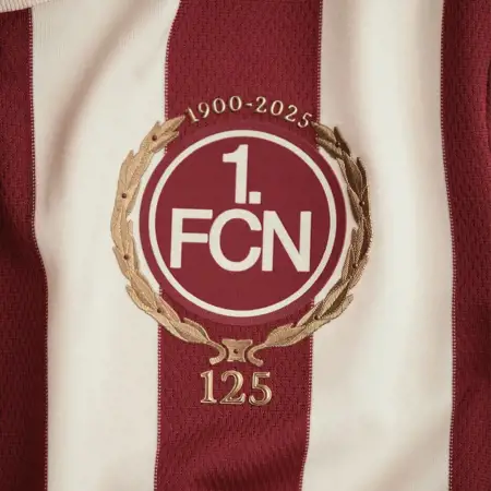 FC Nürnberg en adidas lanceren voetbalshirt ter ere 125 jarig bestaan