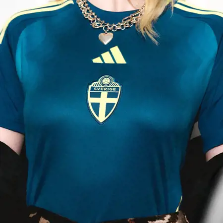 Zweden EK 2025 voetbalshirts geïnspireerd door expressionisme