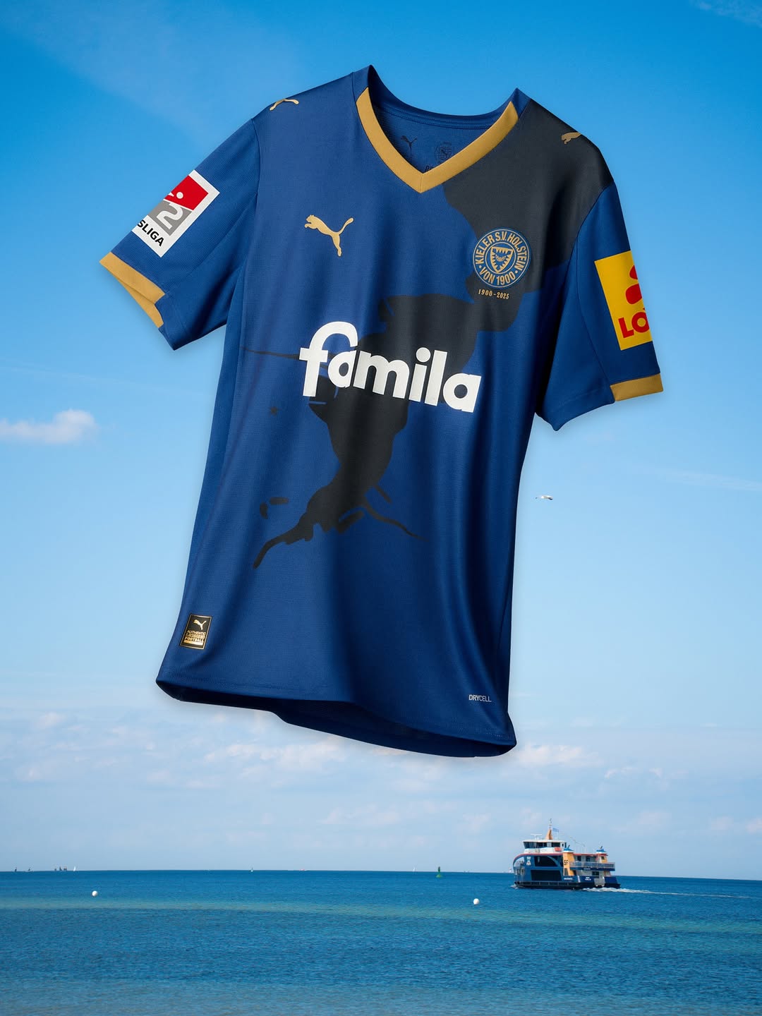 Dit zijn de Holstein Kiel voetbalshirts 2025-2026