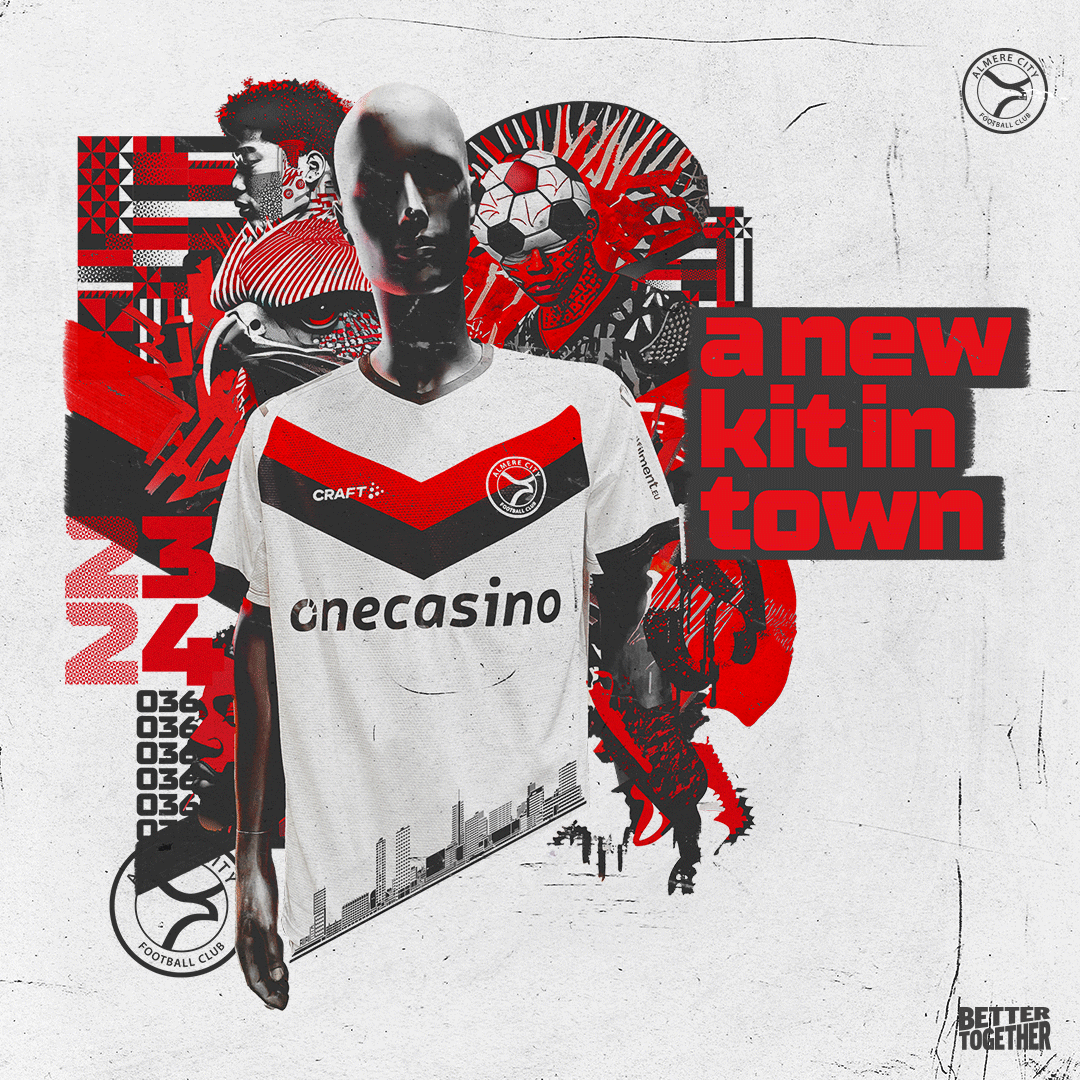 Almere City voetbalshirts 2023-2024