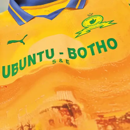 Mamelodi Sundowns WK 2025 voetbalshirt geïnspireerd door zonsondergang