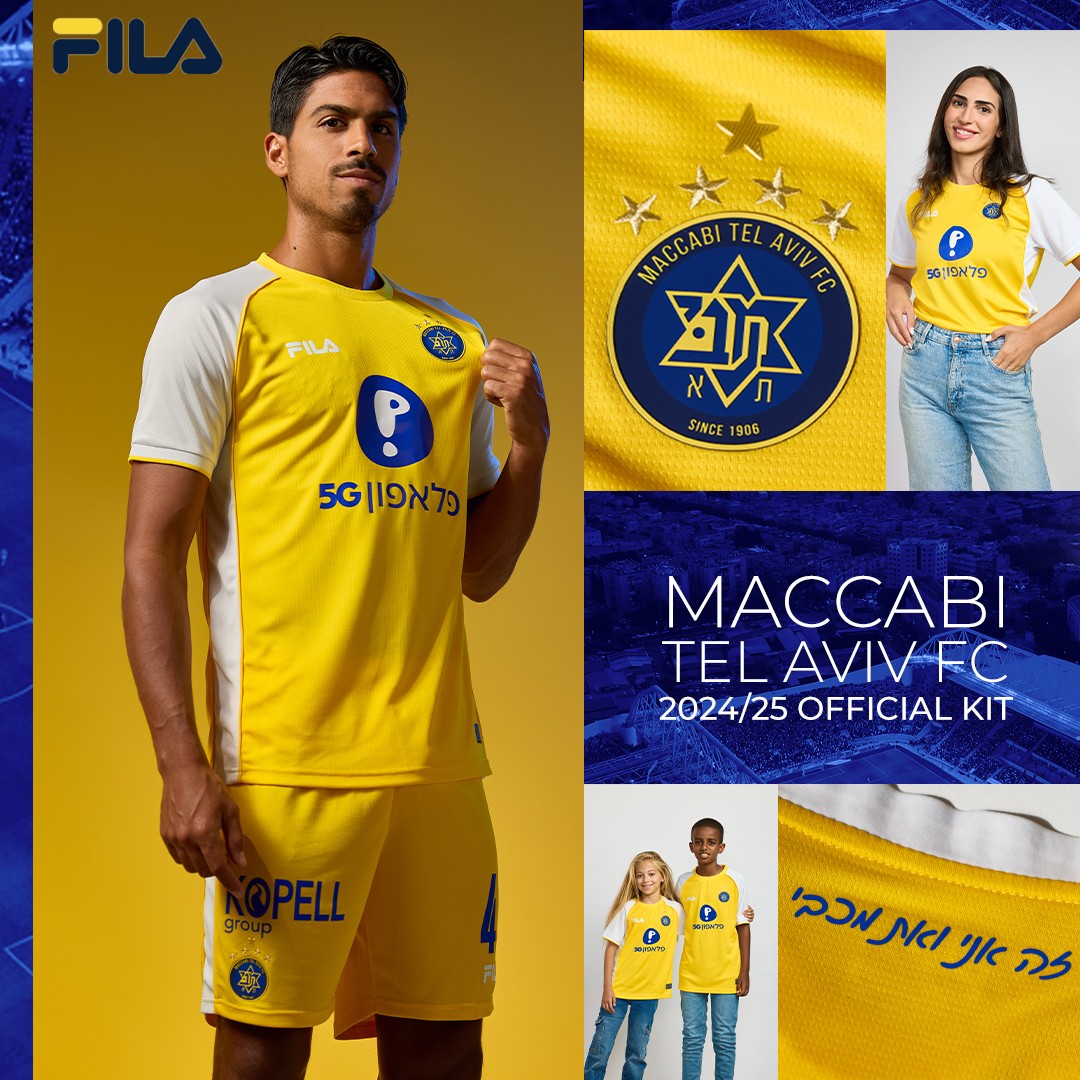 Dit zijn de Maccabi Tel Aviv voetbalshirts 2024-2025