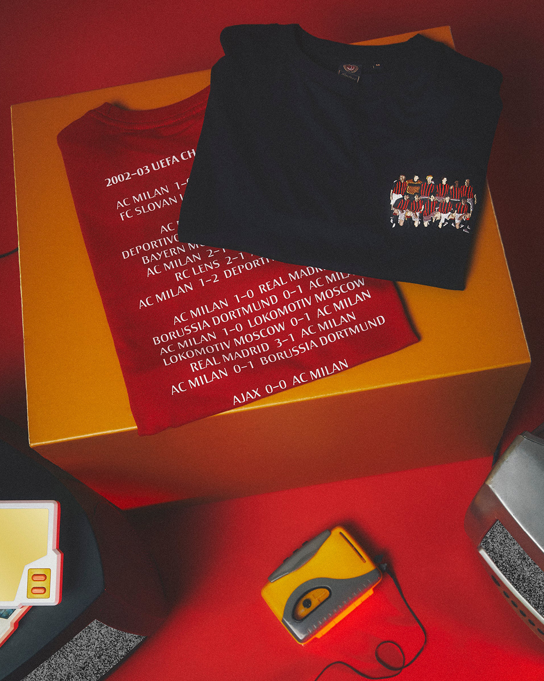 COPA Football AC Milan collectie eert het team van 2003