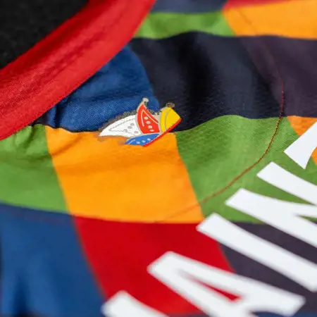 FSV Mainz carnaval voetbalshirt 2024-2025 geïnspireerd door Schwellkop Karlchen