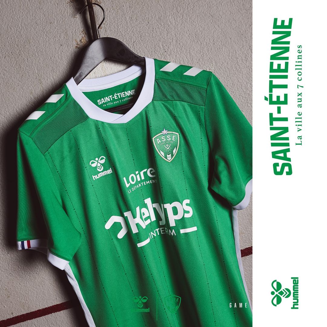Dit zijn de AS Saint Etienne voetbalshirts 2024-2025