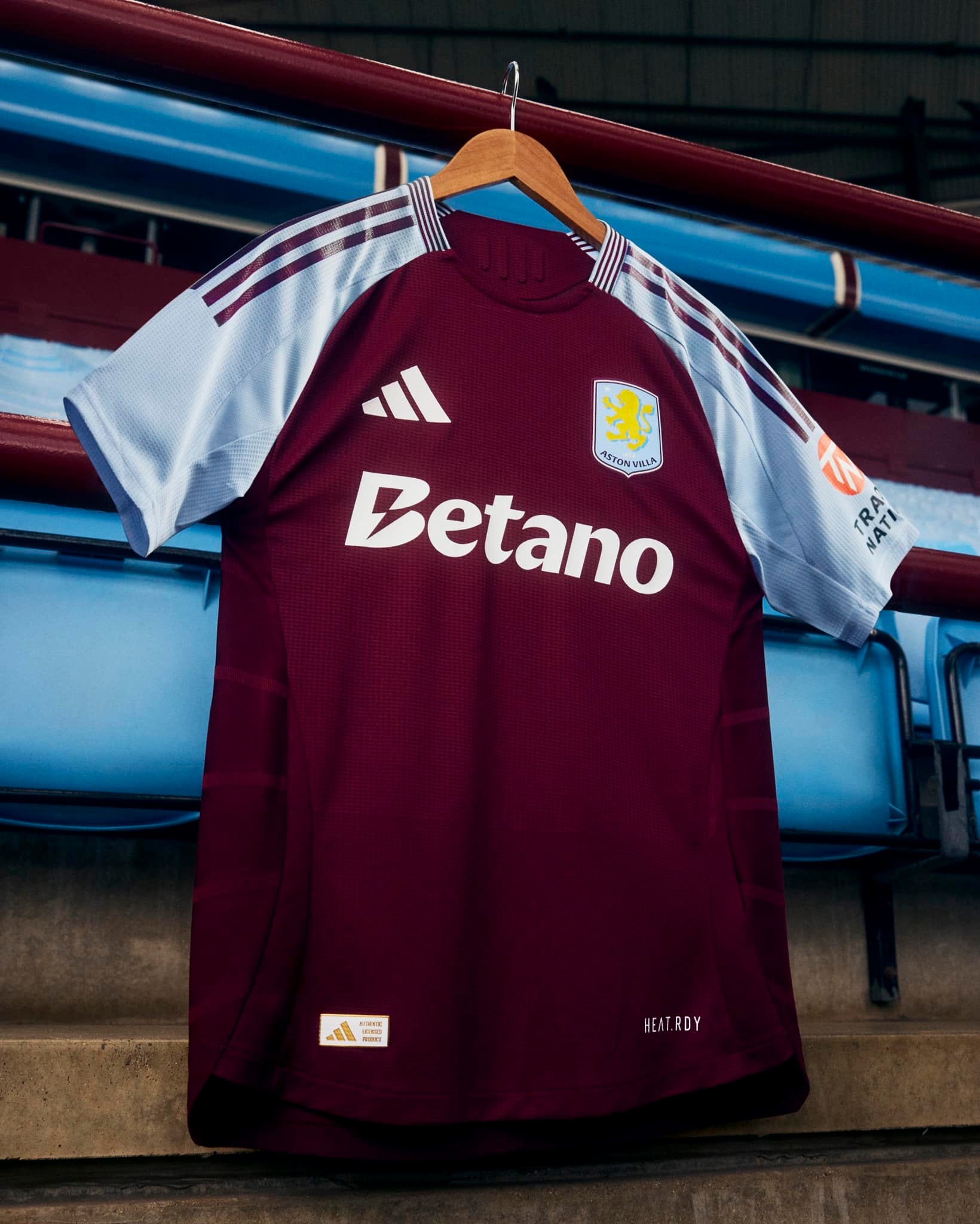 Dit zijn de Aston Villa voetbalshirts 2024-2025 van adidas