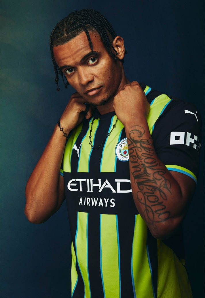 Manchester City uitshirt 2024-2025 geïnspireerd door shirt 1998-1999