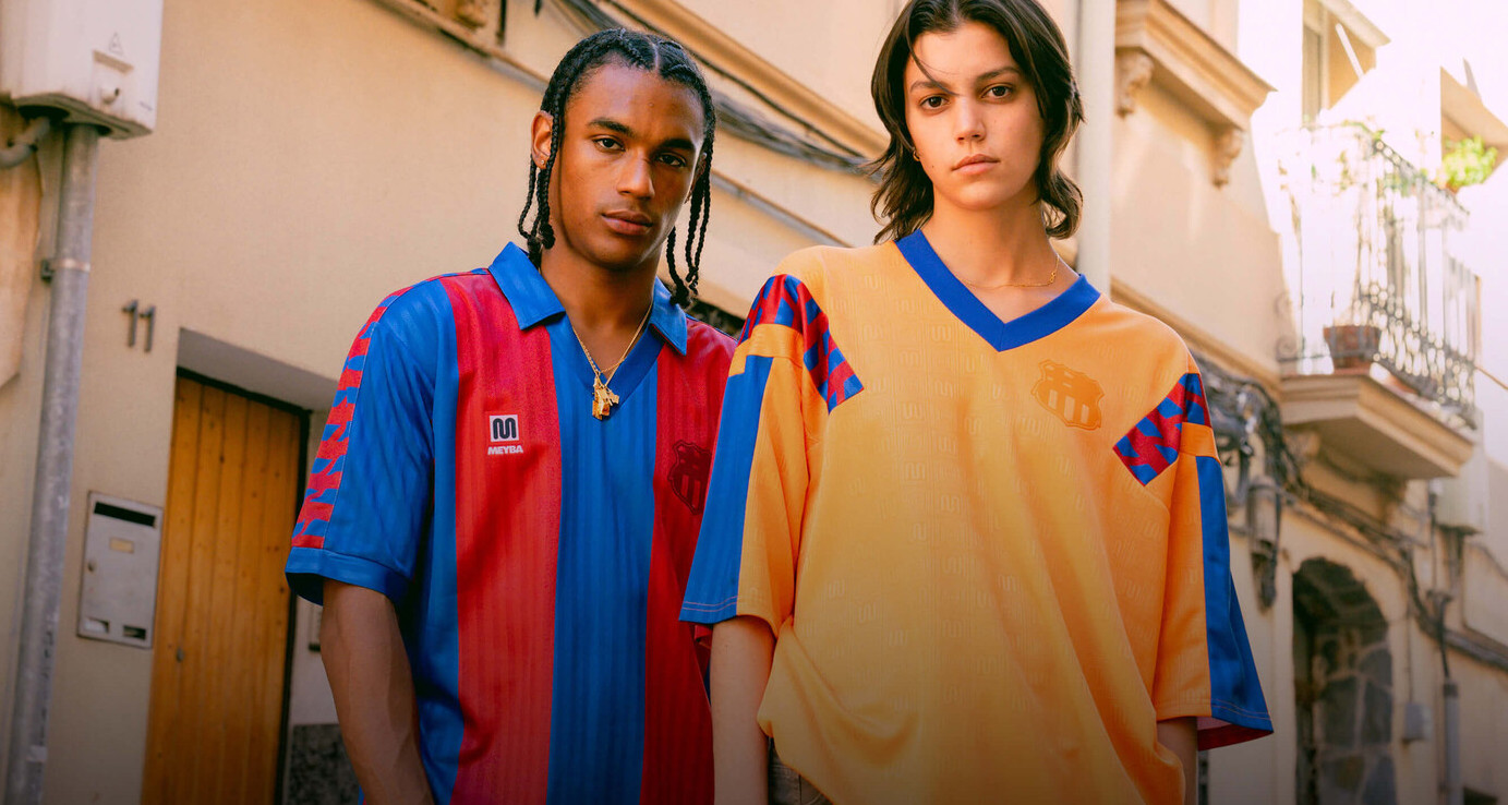 Fc Barcelona Retro Voetbalshirts Meyba