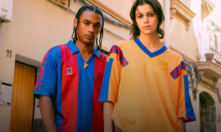 Meyba is terug met FC Barcelona retro voetbalshirts jaren '80 en '90