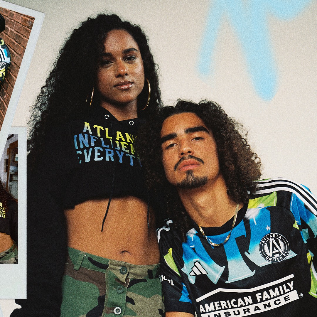 Atlanta United 3e voetbalshirt 2023-2024 eerbetoon aan jaren '90!