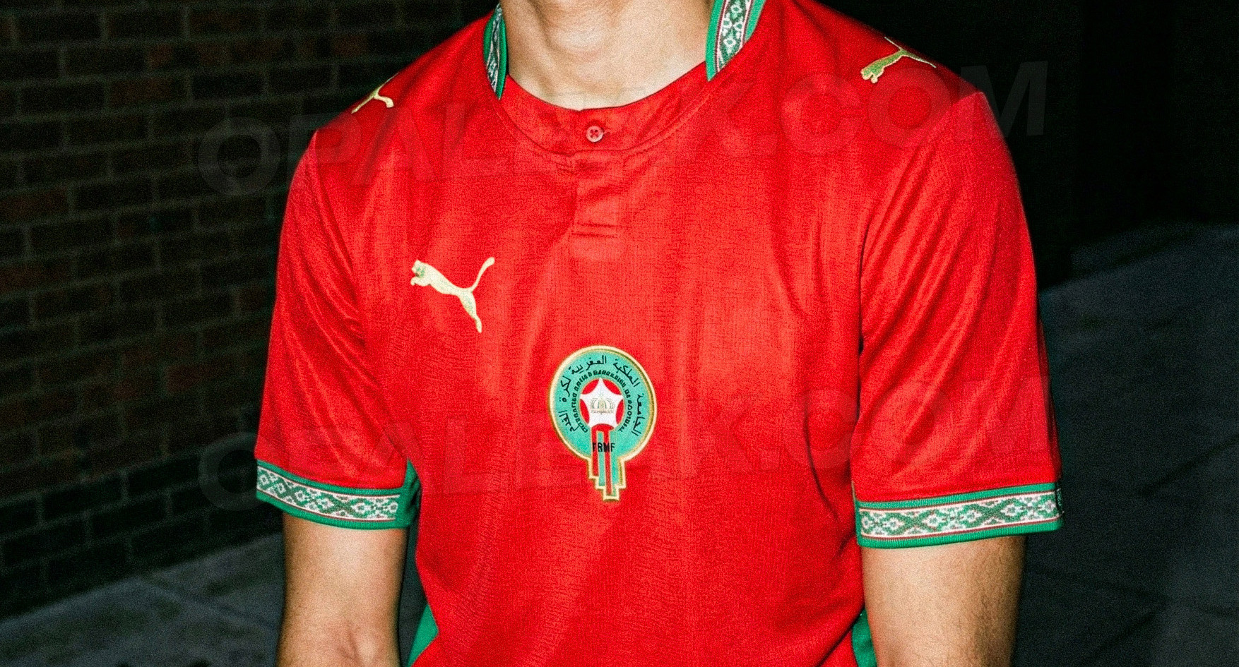 Marokko Thuisshirt 2026 2027 Gelekt C