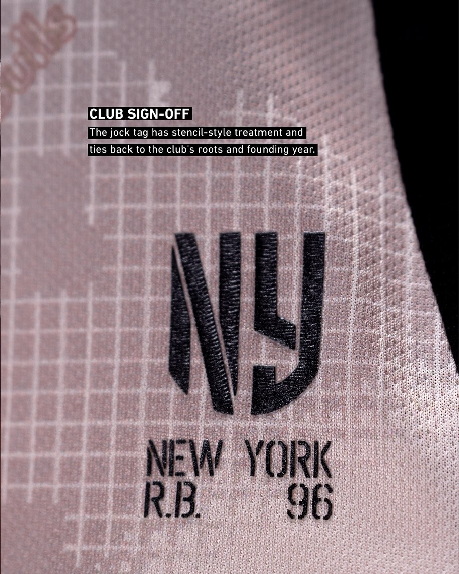 New York Red Bulls uitshirt 2025-2026 geïnspireerd door stenen in de stad