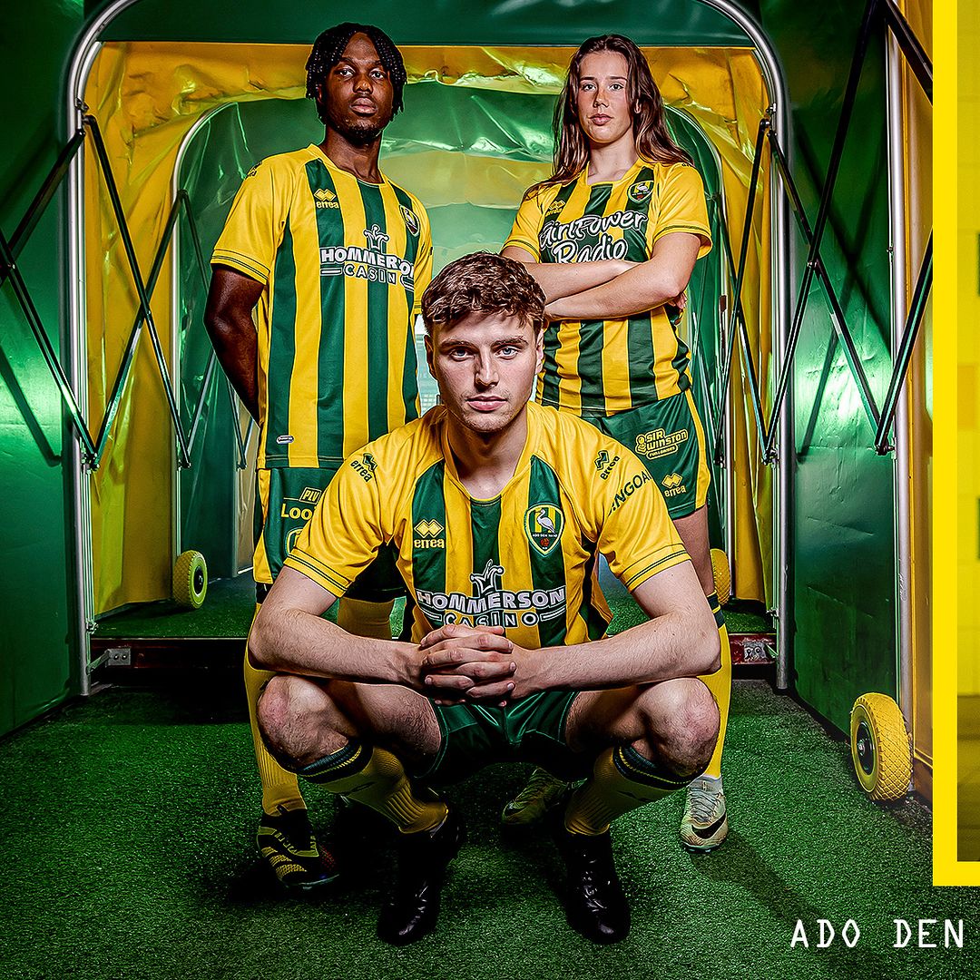 ADO Den Haag thuisshirt 2024-2025 weer gestreept! 
