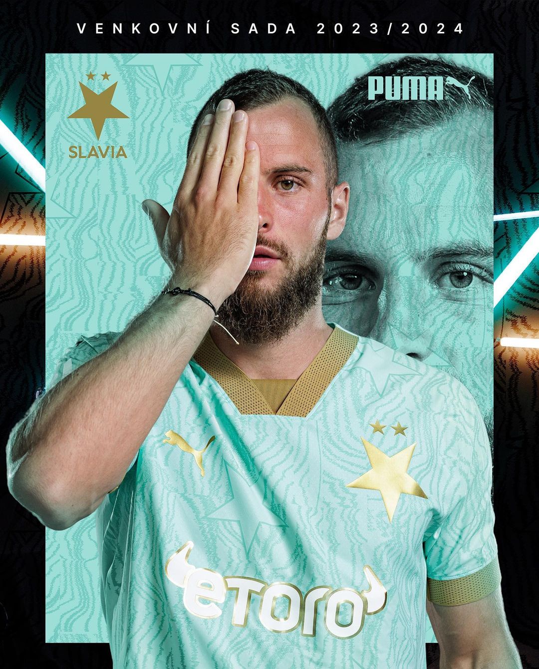 Slavia Praag voetbalshirts 2023-2024