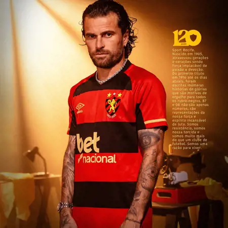 Dit zijn de Sport Club Do Recife voetbalshirts 2025