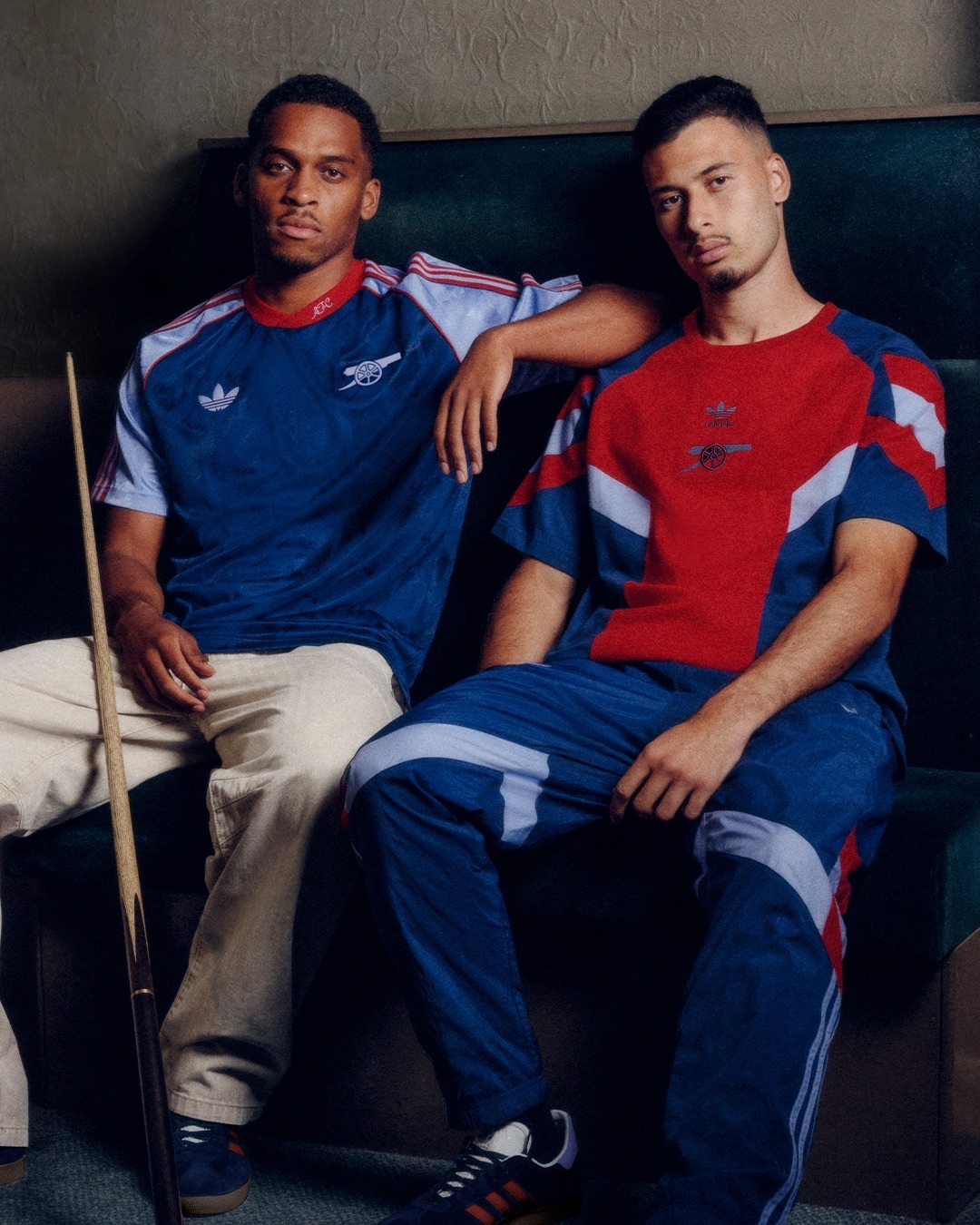 adidas Originals Arsenal collectie geïnspireerd door jaren '90