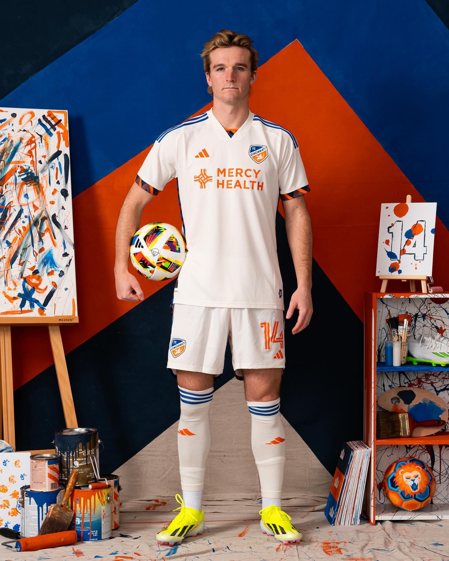 FC Cincinnati uitshirt 2024-2025 voor de creatievellingen