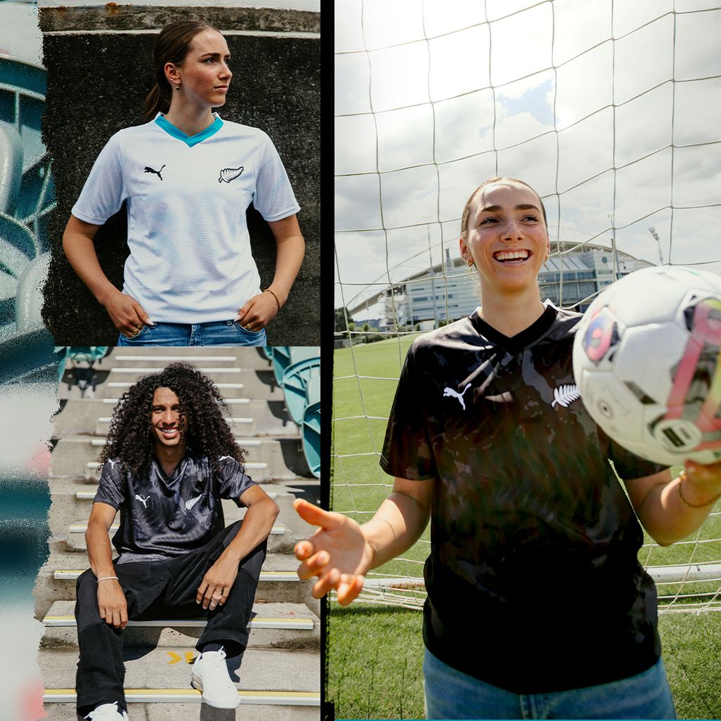 Dit zijn de Nieuw Zeeland voetbalshirts 2024-2025 van Puma