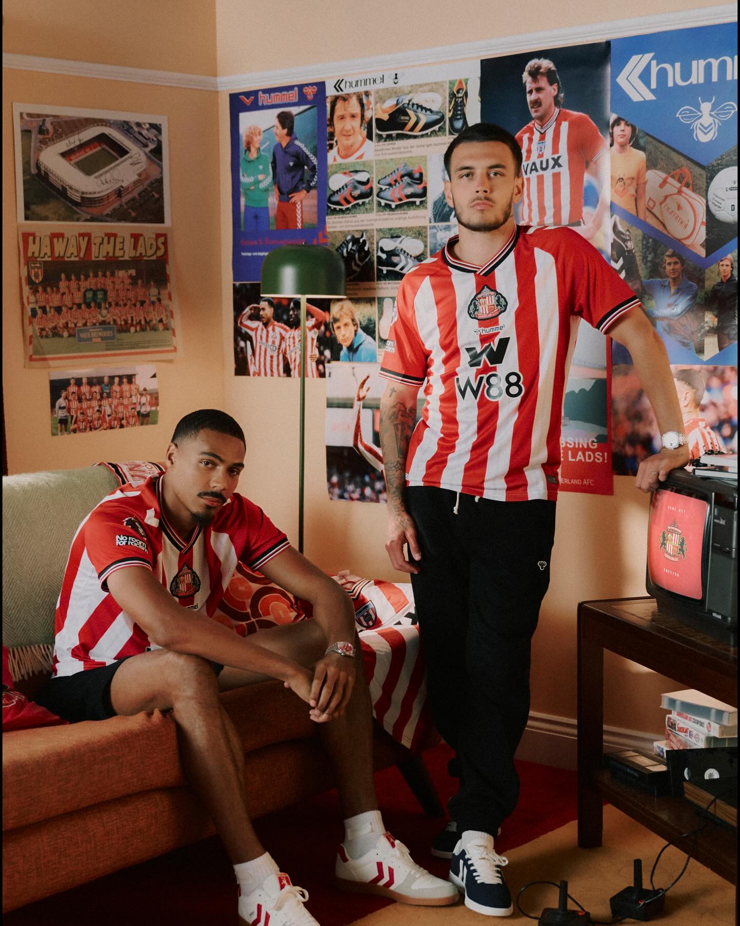 Sunderland AFC voetbalshirts 2025-2026 ode aan shirts jaren '80 en bijnaam!