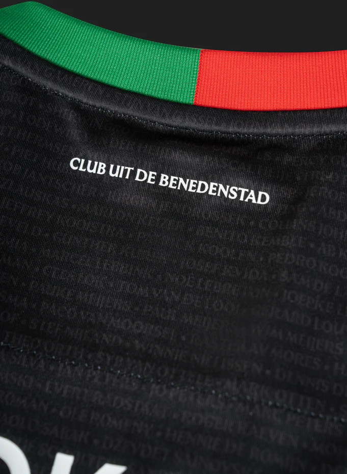 Dit is het N.E.C. Nijmegen bekerfinale voetbalshirt 2025-2026