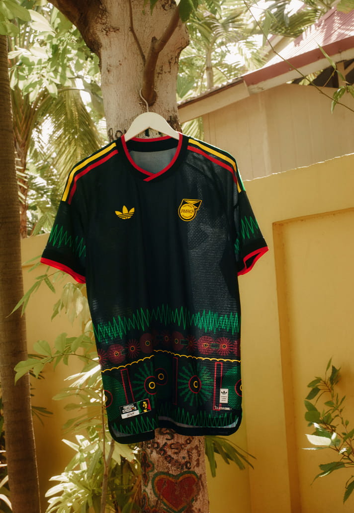 Jamaica voetbalshirts 2026-2027 ode aan Bob Marley