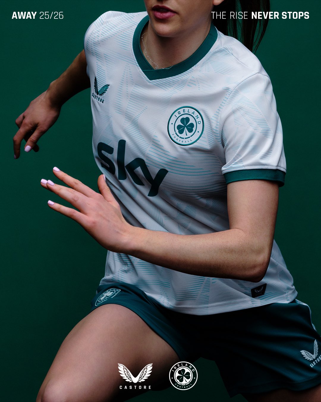 Dit zijn de Ierland vrouwen voetbalshirts 2025-2026