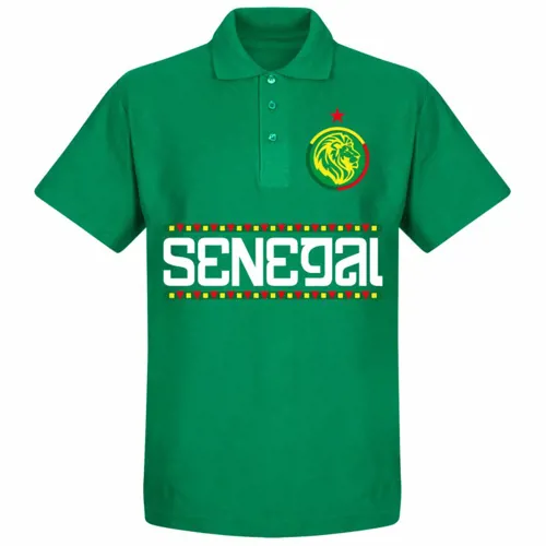 Senegal Team Polo  - Groen