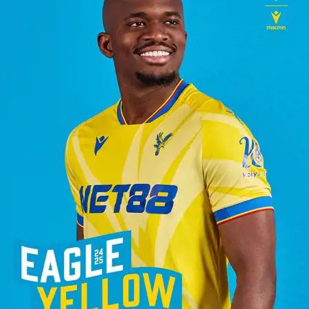 Crystal Palace voetbalshirts 2024-2025 bevatten opvallende adelaar print
