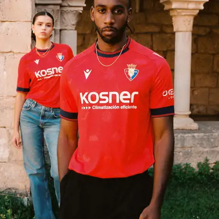 Dit zijn de CA Osasuna voetbalshirts 2024-2025 van Macron