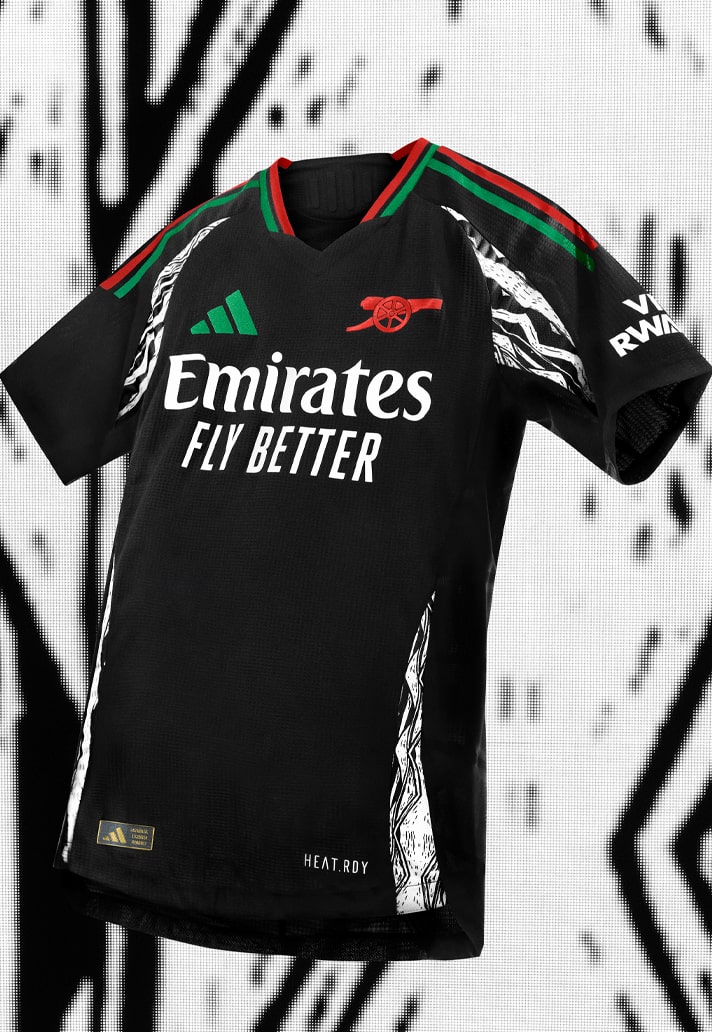 Arsenal uitshirt 2024-2025 viert Afrikaanse connectie!