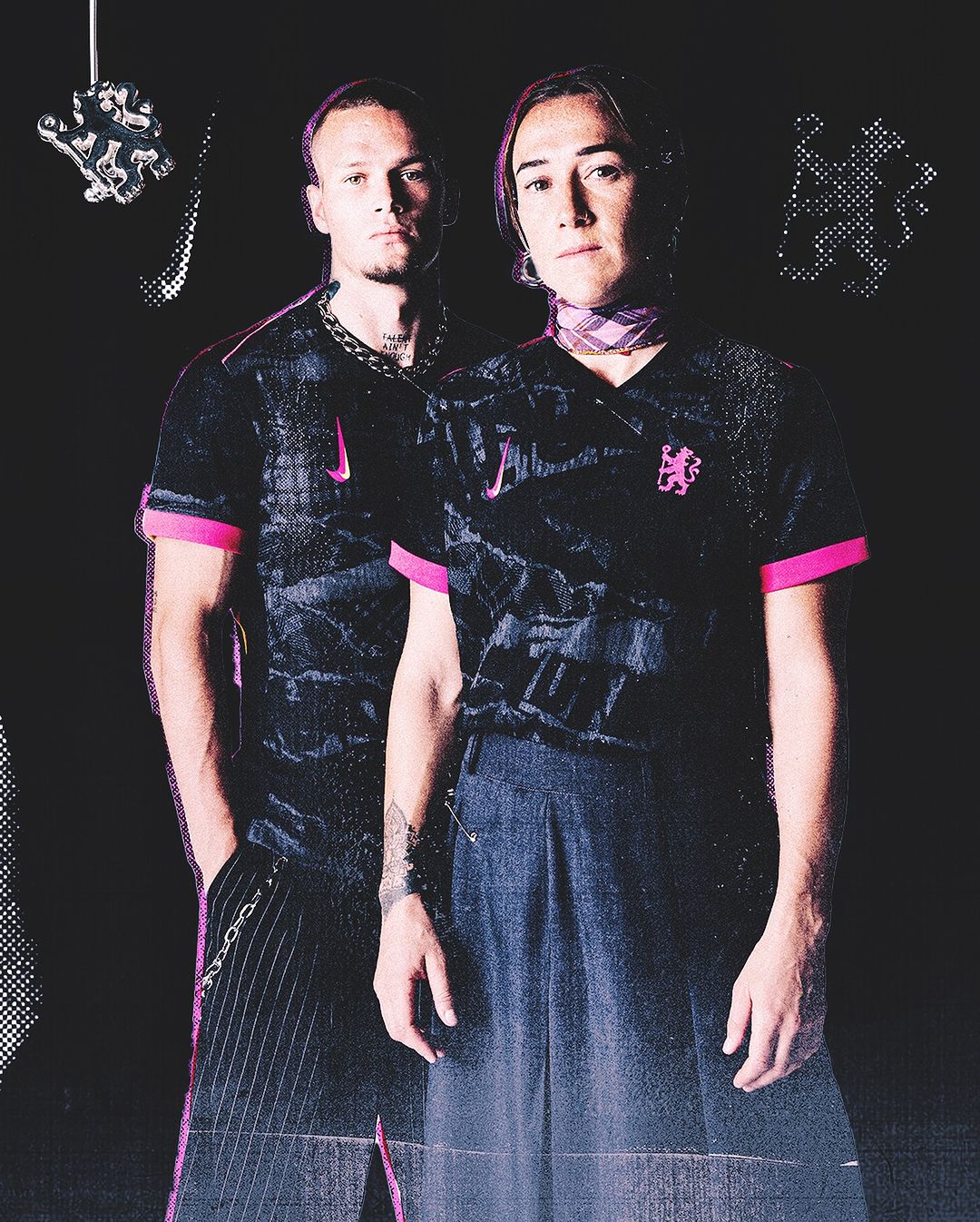 Chelsea 3e shirt 2024-2025 geïnspireerd door punk en rock jaren '70