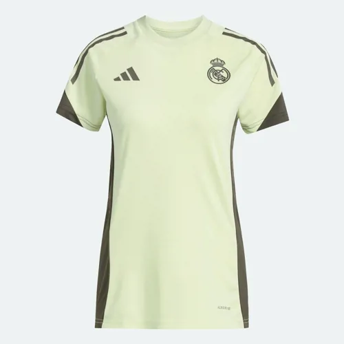 Real Madrid dames trainingsshirt 2025-2026 - Lime groen/Donkergrijs