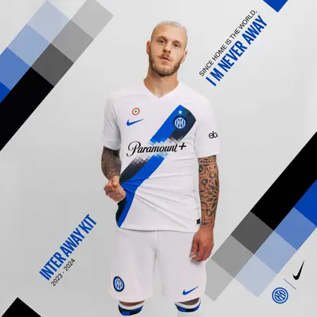 Inter Milan uitshirt 2023-2024