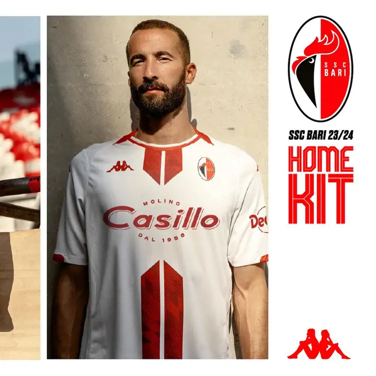 SSC Bari voetbalshirts 2023-2024