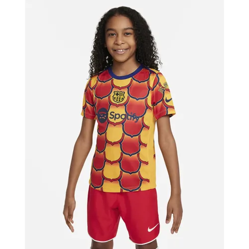 FC Barcelona warming-up shirt Chinees Nieuwjaar 2024 - kinderen